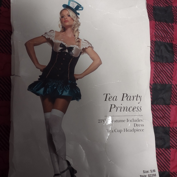 Leg Avenue Blue and White Tea Party Princess Costume - Picture 1 of 6